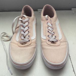 light pinkish vans